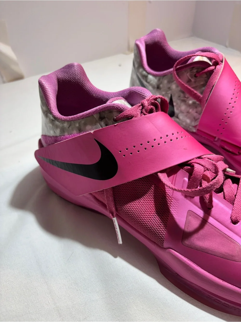 Pink Nike Zoom KD4 Aunt Pearl Sz 14 shoes